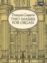 Two Masses for Organ Organ sheet music cover